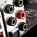 golden audio jacks with s/pdif