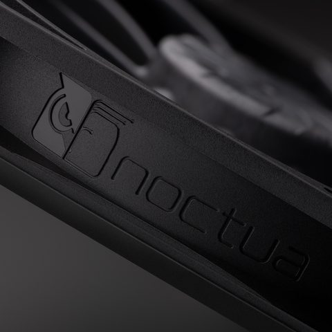 Noctua NF-A14x25 G2 PWM chromax.black s&uuml;r&uuml;m&uuml; ve renkli anti-vibrasyon pedler