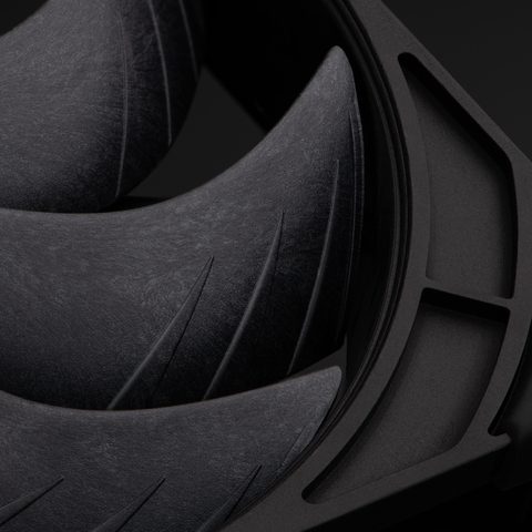 Noctua NF-A14x25 G2 kanat ve &ccedil;er&ccedil;eve arasındaki 0,7 mm uç boşluğu