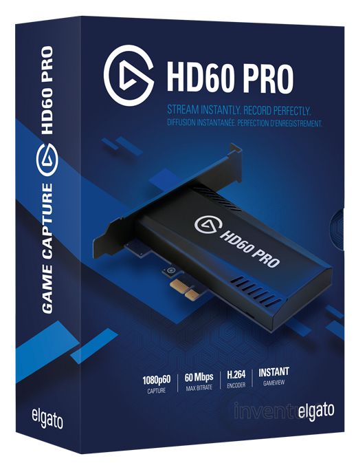 グラフィックボード・グラボ・ビデオカード elgato HD60 PRO Elgato Game Capture HD60 Pro Görüntü ve Video Yakalama Kartı, Full