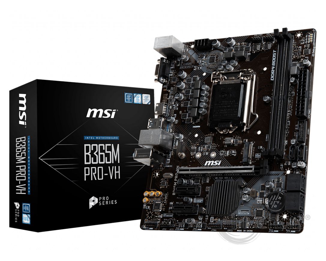 Msi b365m pro vh настройка биоса