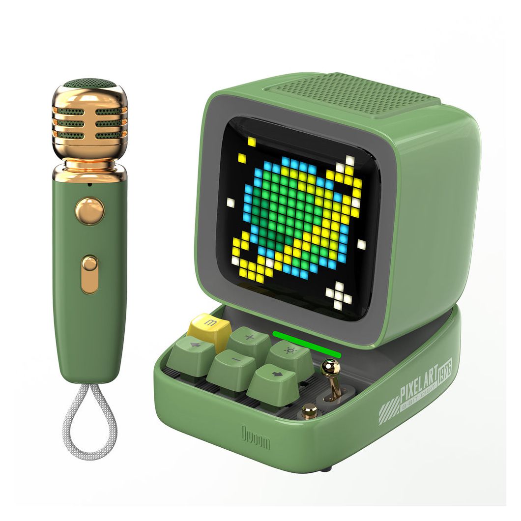 DIVOOM Ditoo Mic Green hoparlör - inventus