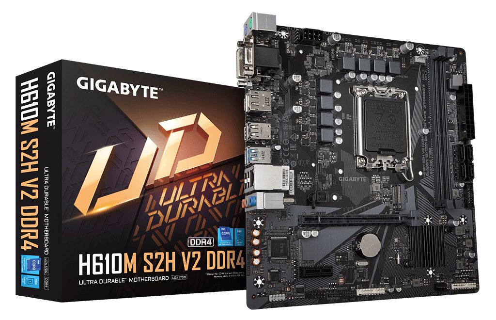 GIGABYTE H610M S2H V2 DDR4 (rev.1.0) anakart inventus