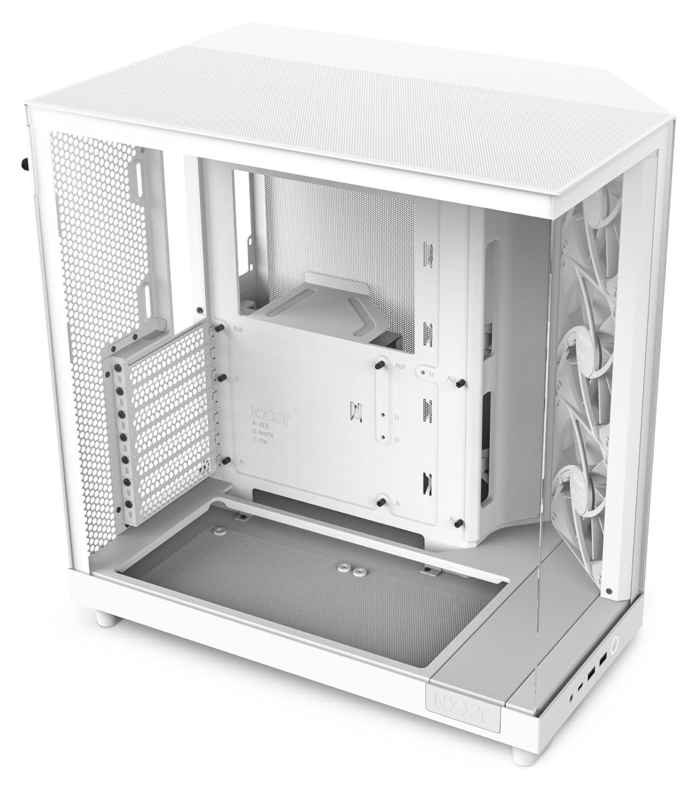 NZXT H6 Flow CC-H61FW-01 kasa - inventus