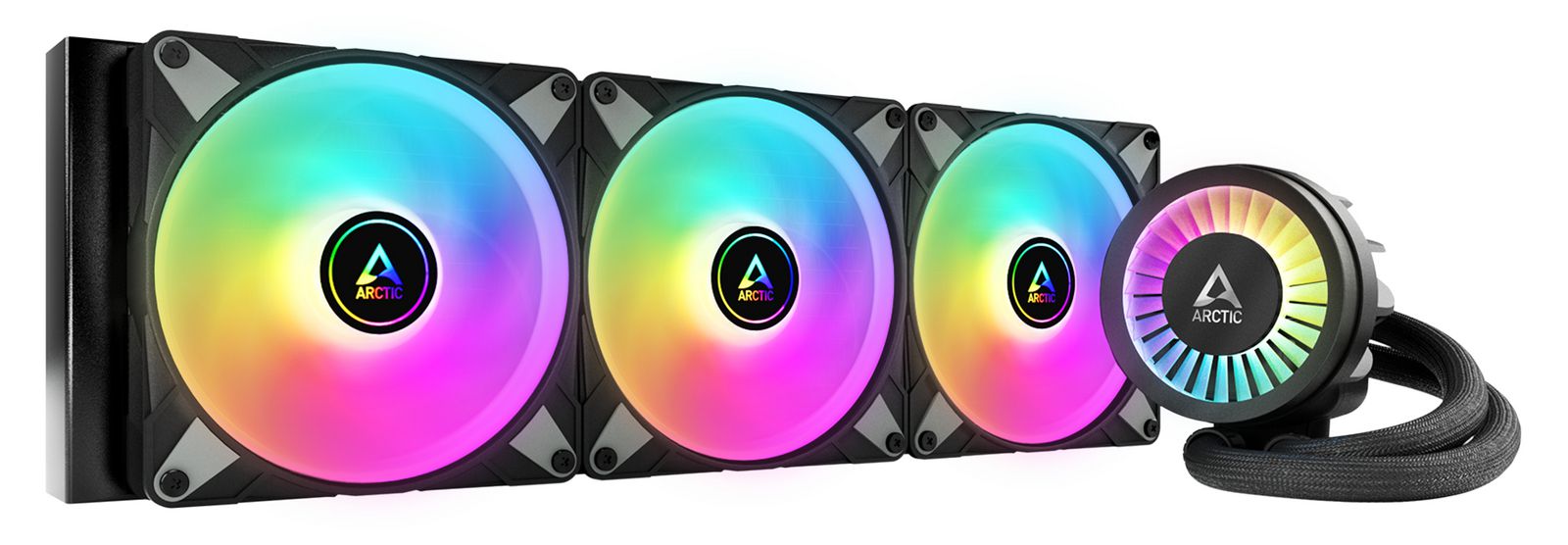 ARCTIC Liquid Freezer III 420 A-RGB Black işlemci soğutucusu