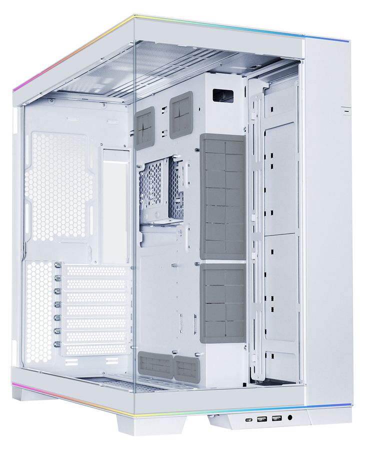 LIAN LI O11 Dynamic Evo RGB White kasa - inventus