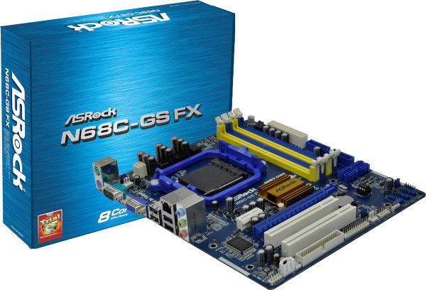 Asrock n68c gs fx как подключить