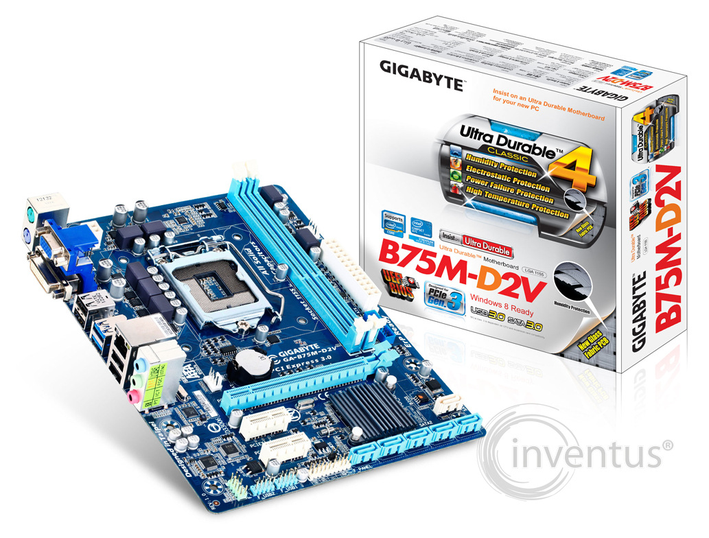 Gigabyte ga b75m d2v подключение