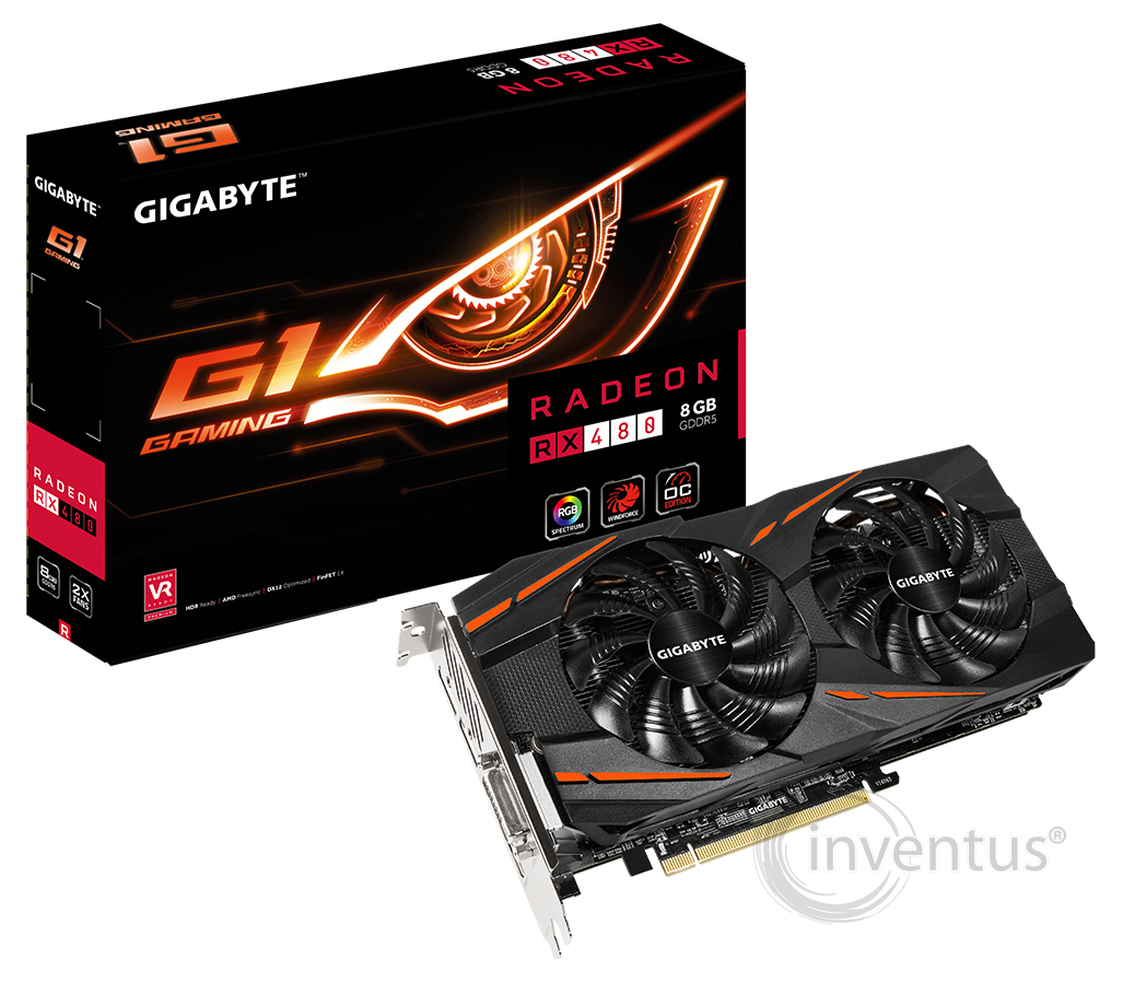 Gigabyte amd radeon rx 480 g1 gaming 8gb обзор