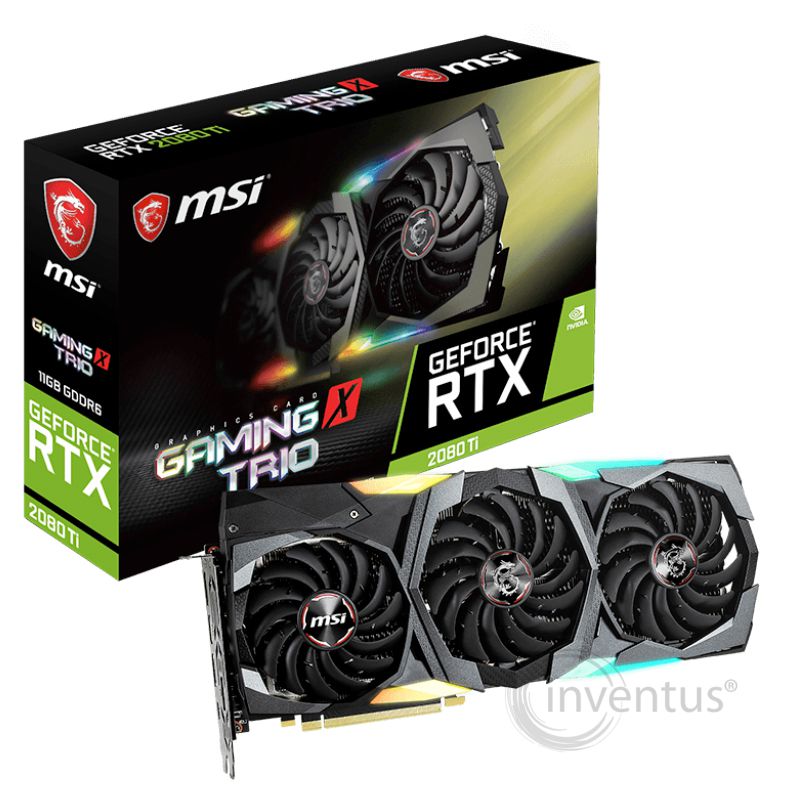 MSI GeForce RTX 2080 Ti GAMING X TRIO ekran kartı - inventus